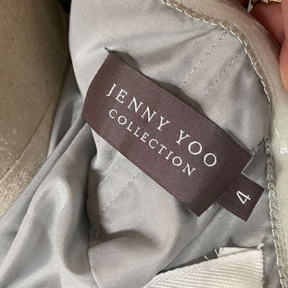 Jenny Yoo Collection Grey Dove Convertible Bridesmaid Dress size 4 - Picture 8 of 8